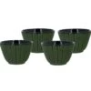 Lot De 4 Tasses En Fonte Verte The Kitchenette - 12cl