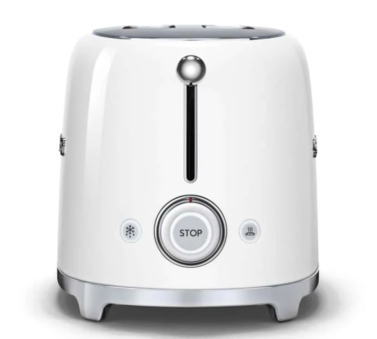 Grille-pain TSF01WHEU 2 Tranches Blanc - SMEG – Image 3