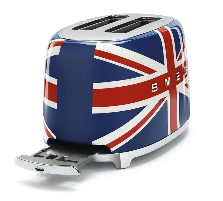 Grille-pain TSF01UJEU 2 Tranches Années 50 Union Jack - SMEG – Image 2